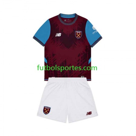 Camiseta West Ham United Niño Primera Equipación 2026/2027 Camiseta West Ham United Niño Primera Equipación 2026/2027